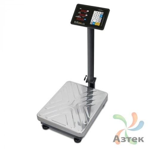 Весы Mertech M-ER 333 ACP-60.10/20 напольные торговые до 60 кг, нержавеющая сталь