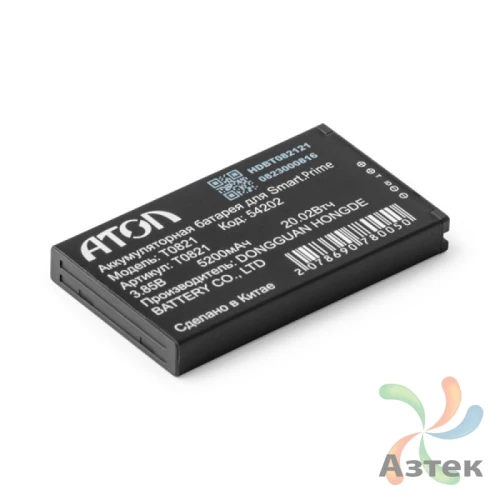 Аккумуляторная батарея стандартной емкости 5 200 мАч для Атол Smart.Prime