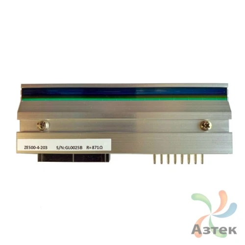 Печатающая термоголовка Zebra ZE500-4 RH/LH (300 dpi), термотрансферная печать аналог