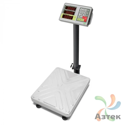 Весы Mertech M-ER 335 ACPU-60.10/20 напольные торговые до 60 кг, нержавеющая сталь