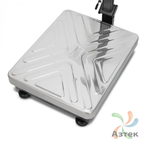 Весы Mertech M-ER 335 ACPU-60.10/20 напольные торговые до 60 кг, нержавеющая сталь