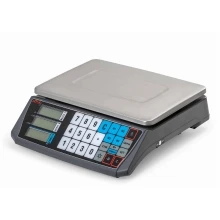 Весы Атол MARTA (без стойки, RS-232) RS-232 настольные торговые до 30 кг, нержавеющая сталь