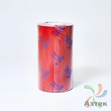 Риббон 110 мм. х 300 м. Resin HR320 цветной Out Красный, втулка 1 дюйм 