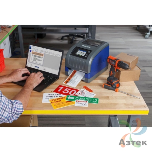 Принтер этикеток Brady i3300-C-EU-W термотрансферный 300, LCD, Ethernet, USB, отрезчик, gws149554