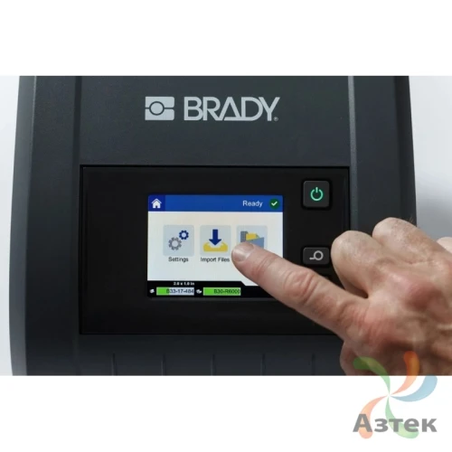 Принтер этикеток Brady i3300-C-EU-W-PWID термотрансферный 300, LCD, Ethernet, USB, отрезчик, gws241125