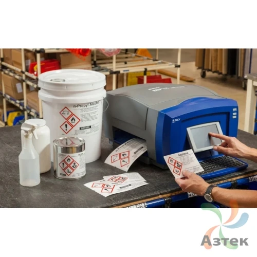 Принтер этикеток Brady BBP85-CYR-SFIDS термотрансферный 300, LCD, Bluetooth, USB, отрезчик, gws198567