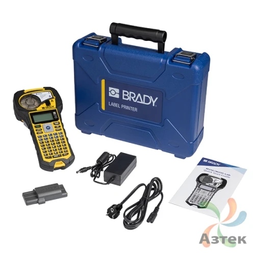 Принтер этикеток Brady M210-KIT RUSS термотрансферный 203, отрезчик, в кейсе, brd311310