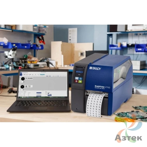 Принтер этикеток Brady i7100-300-EU термотрансферный 300, LCD, Ethernet, USB, brd149046