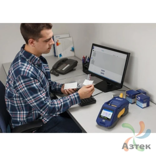 Принтер этикеток Brady M611-EU-LABS термотрансферный 300, LCD, Bluetooth, WiFi, USB, brd317840