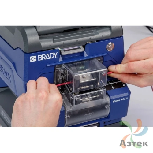 Принтер этикеток Brady Wraptor-A6200-EU-NAB-WF-PWID термотрансферный 300, Ethernet, WiFi, USB, brd176478