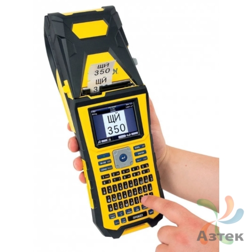 Принтер этикеток Brady BMP61-CYR-W-PWID термотрансферный 300, LCD, WiFi, USB, отрезчик, brd198634