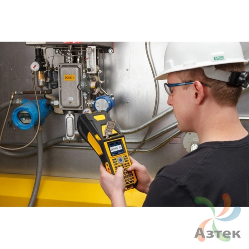 Принтер этикеток Brady BMP61-CYR-W-PWID термотрансферный 300, LCD, WiFi, USB, отрезчик, brd198634