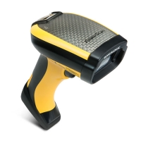 Сканер штрих-кода Datalogic PM9501-DPM433RBK10 1D/2D  2D Imager AR, Желтый беспроводной, радиоканал, RS-232 кабель, USB кабель, блок питания, базовая станция