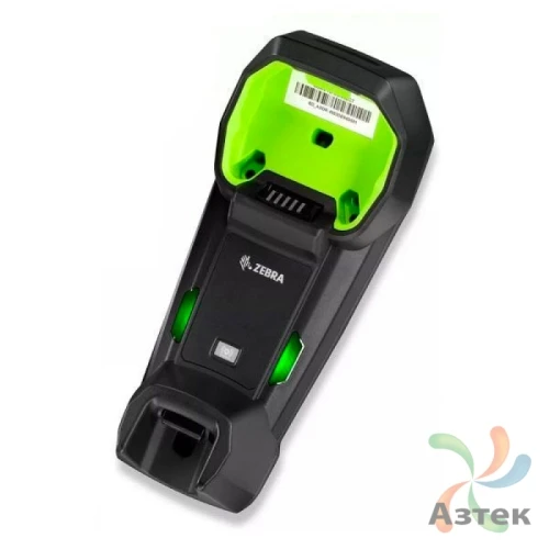 Сканер штрих-кода Zebra DS3678-SR3U42A0SFC 1D/2D  2D Imager, Зеленый беспроводной, Bluetooth, USB кабель, блок питания, подставка