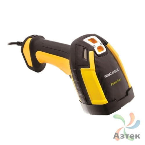 Сканер штрих-кода Datalogic PD9630-SRK1 1D/2D  2D Imager SR, Желтый ручной, USB кабель