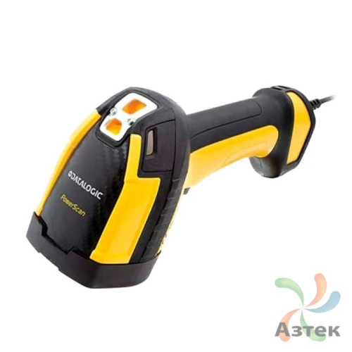 Сканер штрих-кода Datalogic PD9630-SRK1 1D/2D  2D Imager SR, Желтый ручной, USB кабель