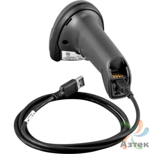 Сканер штрих-кода Zebra DS2278 2D  2D Imager, темный беспроводной, Bluetooth, USB кабель, подставка, ЕГАИС