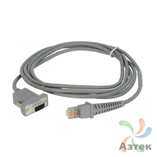 Кабель интерфейсный RS-232 Female, прямой, 1,8 м для Datalogic PM9100/PBT9100