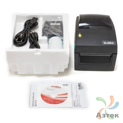 Принтер этикеток Godex EZ DT-4х+ термо 203, USB, USB Host, 011-DT4P12-A00
