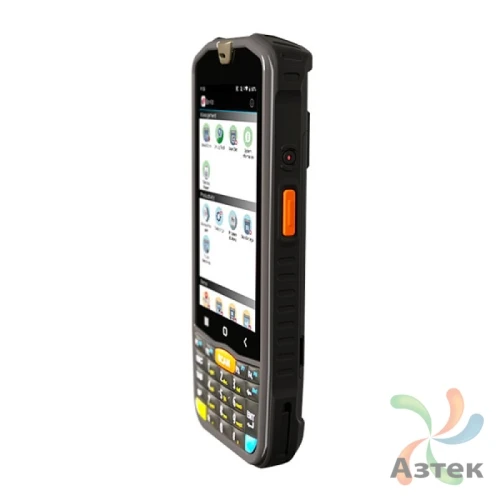 Терминал сбора данных Point Mobile PM67 1D/2D имиджер N6603 темный 64 Гб, Android, Bluetooth, WiFi, камера, кабель USB-C, блок питания
