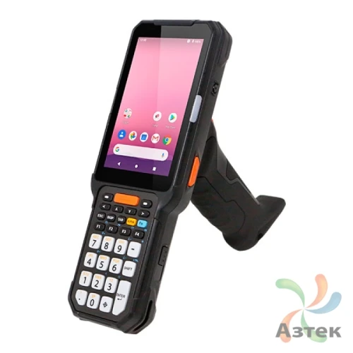 Терминал сбора данных Point Mobile PM451 1D/2D имиджер Long Range EX30 темный 64 Гб, 31 кл., Android, Long Range, Bluetooth, WiFi, камера, кабель USB, English OS, блок питания