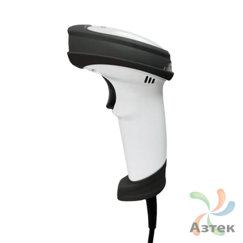 Сканер штрих-кода Mindeo MD6600-SR-HC 1D/2D  2D Imager SR, Белый ручной, USB кабель, антибакт. покрытие, без подставки, стекло Закаленное стекло