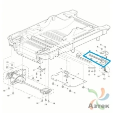 Направляющая для этикеток (правая) (1 шт) для TSC TTP-245/TTP-247