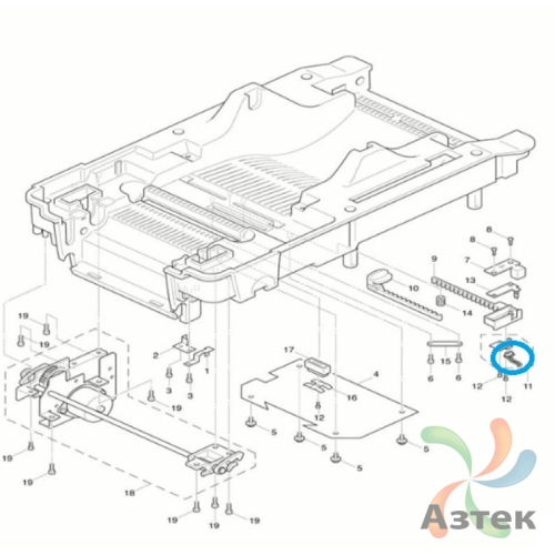 Датчик разрыва этикеток (передающий) для TSC TTP-247/TTP-345