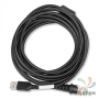 Кабель интерфейсный USB, Черный, прямой, 3 м для Mertech MERTECH 610, 2210