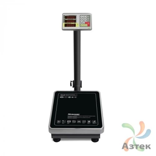 Весы Mertech M-ER 335 ACLP-150.20 напольные торговые до 150 кг, металл