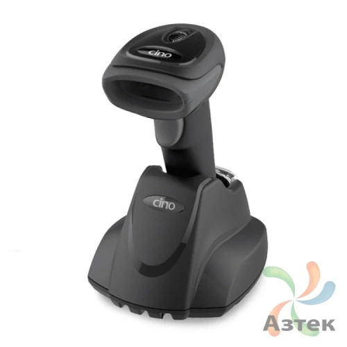 Сканер штрих-кода Cino A660BT 2D  2D Imager, Черный ручной, Bluetooth, RS-232 кабель, USB кабель, базовая станция