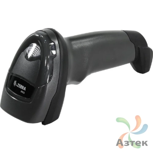 Сканер штрих-кода Zebra DS2208 1D/2D  2D Imager, Черный ручной, USB кабель, подставка