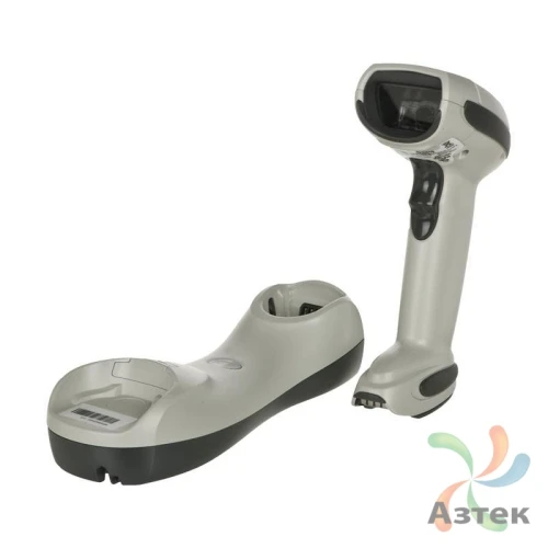 Сканер штрих-кода Zebra LI4278 1D  1D Imager, Белый беспроводной, Bluetooth, USB кабель, базовая станция