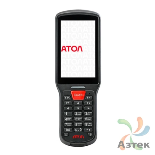 Терминал сбора данных Атол Smart.Lite полный 2D 2D Imager SE4710 темный 16 Гб, 25 кл., Android, Bluetooth, WiFi, БП, SD card, SOTI MobiControl + Программа для ЭВМ «Mark.Scan» (Lifetime), блок питания