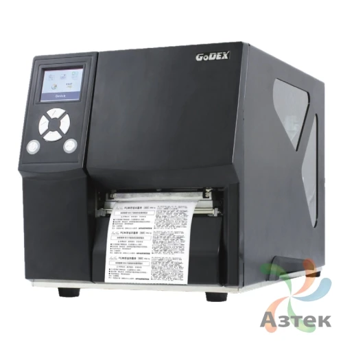 Принтер этикеток Godex ZX-420i+ термотрансферный 203, LCD, Ethernet, USB, USB Host, RS-232, 011-42i052-A00