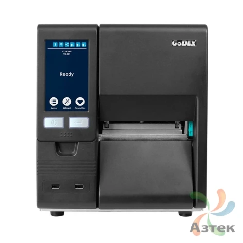 Принтер этикеток Godex GX4300i термотрансферный 300, RFID, LCD, Ethernet, USB, USB Host, RS-232, 24S09