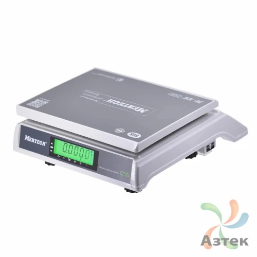 Весы Mertech M-ER 326 AFU-6.01 USB с вторым дисплеем настольные фасовочные до 6 кг, пластик