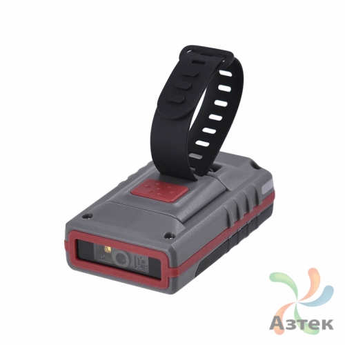 Сканер штрих-кода Mertech X21 BLE Dongle P2D SR 1D/2D  2D Imager, черный, красный, серый пальчиковый, Bluetooth, USB-HID, USB-COM, аккумулятор, ЕГАИС