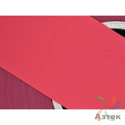 Полиэстеровая лента 60мм х 200м втулка 76 мм, цвет - красный	