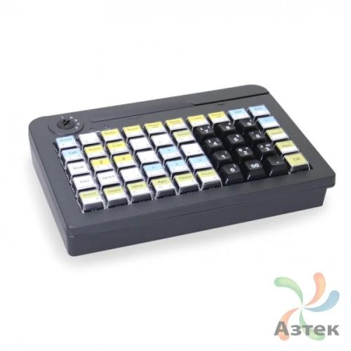 Pos-клавиатура Mertech KB-60 Черный с ридером магнитных карт на 1, 2, 3 дорожки