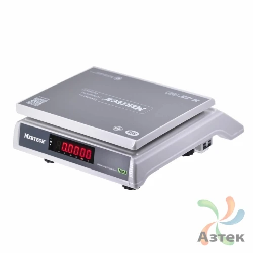 Весы Mertech M-ER 326 AFU-3.01 с вторым дисплеем настольные фасовочные до 3 кг, пластик