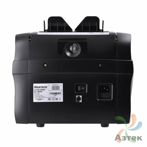 Детектор валют автоматический Mertech C-4 LCD Черный RUB, USD, EUR