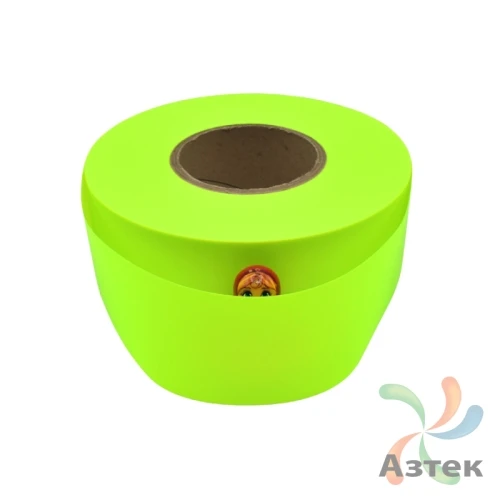 Силиконовая лента 20мм х 100м втулка 76 мм, цвет - лайм неоновый	