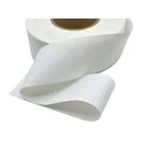 Полимерная лента термоклеевая 50мм х 100м втулка 76 мм, цвет - белый