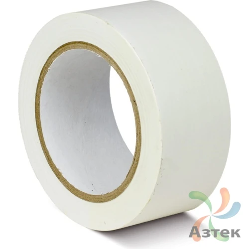 ПВХ лента 20мм х 100м втулка 76 мм, цвет - белый	