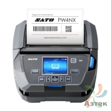 Принтер этикеток SATO PW4NX термо 203, Ethernet, Bluetooth, USB, отделитель, зажим на пояс, WWPW4100N
