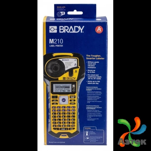 Принтер этикеток Brady M210 термотрансферный 203, отрезчик, brd152260