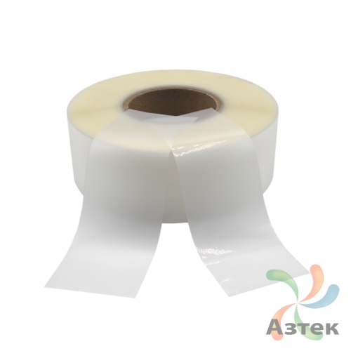 Силиконовая лента двусторонняя 25мм х 100м втулка 76 мм, цвет - матово-глянцевый	