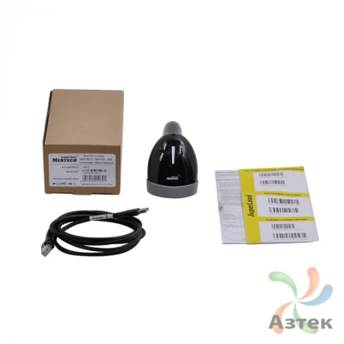 Сканер штрих-кода Mertech 1300 GS P2D 1D/2D  2D image Global Shutter, черный ручной, RS-232 кабель, USB-HID, USB-COM, кабель USB 3м, ЕГАИС