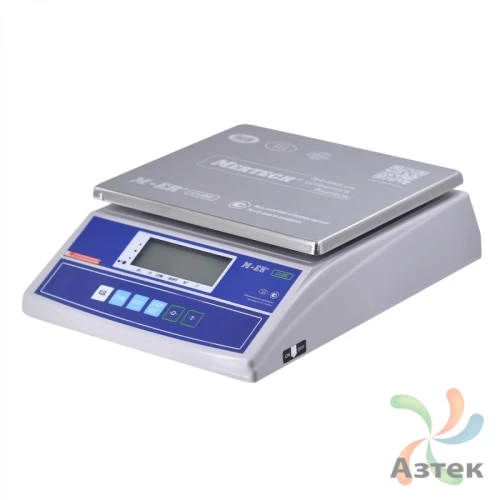 Весы Mertech M-ER 326 AF-32.5 с вторым дисплеем настольные фасовочные до 32 кг, нержавеющая сталь
